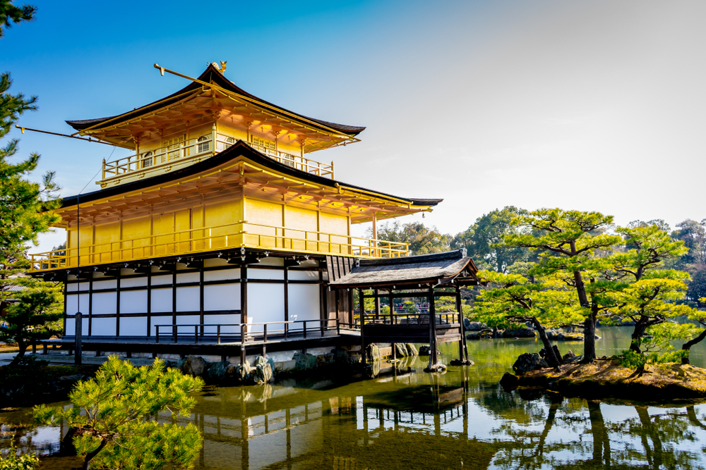  Kinkaku-ji - Padiglione d'oro di Kyoto