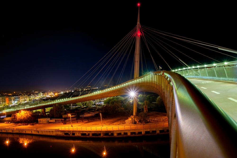 Il Ponte del Mare di sera