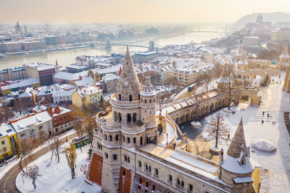 Budapest in inverno
